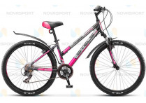 Велосипед Stels Miss 6000 V 26 (2016 г) Серый/Розовый/Серебристый