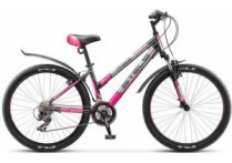 Велосипед Stels Miss-6000 V V010 Серый/Розовый/Серебристый