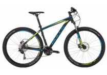 Велосипед Bulls Bushtail 29 (2017) black matt (neon yellow/blue)