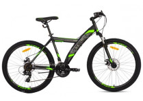 Велосипед Stels Navigator 550 MD V010 Черный/Зеленый (LU088515)
