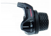 Шифтер Shimano Nexus 3S41E, 3ск, с bell crank 6, оплетк, 1700мм черн, коротк. ручк. ASL3S41E170LS Шифтер Shimano Nexus 3S41E, 3ск, с bell crank 6, оплетк, 1700мм черн, коротк. ручк. ASL3S41E170LS