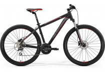 Велосипед Merida Big Seven 20-D Matt Black (Red/Silver) 2019