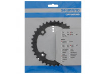 Звезда передн. Shimano, DEORE, для FC-M590/T4010, 36T, цв. черный Y1LD98090				