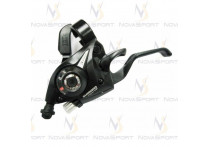 Шифтер/тормозная ручка Shimano Tourney ST-EF51 лев 3ск черный тр.+оплетк ESTEF51LSBL2P Шифтер/тормозная ручка Shimano Tourney ST-EF51 лев 3ск черный тр.+оплетк ESTEF51LSBL2P