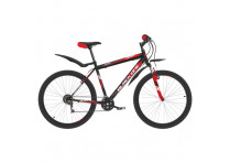 Велосипед Black One Onix 26' Alloy чёрный/красный/белый 2017-2018