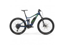 Велосипед Merida eOne-Twenty MetalRIDA MetallicBlue/Yellow/GreenLightning 2019