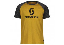 Футболка 10 Icon Raglan к/рук ochre yellow melange/dark grey melange