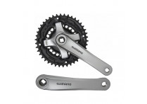 Шатун Shimano Tourney TY501 175мм 42/34/24 серебро б/уп AFCTY501E244XSB Шатун Shimano Tourney TY501 175мм 42/34/24 серебро б/уп AFCTY501E244XSB