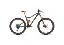 Велосипед CUBE STEREO 140 HPC TM 27.5 (grey'n'orange) 2019