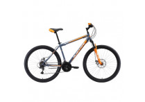 Велосипед Black One Onix 27.5' D Alloy серый/оранжевый/белый 2018-2019