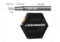 Jagwire троса рубашка 5мм cgx со смазкой 50 метров белая