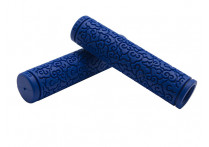 Velo грипсы vlg-992-1, закрытый конец, 130мм, синие