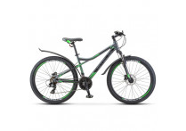 Велосипед Stels Navigator 610 D V010 Антрацитовый/Зеленый 26 (LU093801)