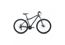 Велосипед 29' Forward Sporting 29 2.0 disc Черный/Бирюзовый 19-20 г