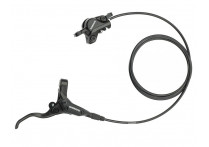 Shimano тормоз дисковый гидравлический am396 передний, чёрный, без ротора, с адаптером под 160мм, гидролиния 75см, б/уп