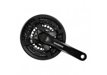 Шатуны Shimano Tourney FC-TY501 24/34/42Т 170 мм чёрные/580232 Шатуны Shimano Tourney FC-TY501 24/34/42Т 170 мм чёрные/580232