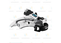Переключатель передний Shimano Tourney универсальная тяга нижний хомутTX800 EFDTX800TSX6 Переключатель передний Shimano Tourney универсальная тяга нижний хомутTX800 EFDTX800TSX6