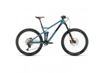 Велосипед CUBE STEREO 140 HPC RACE 27.5 (bluegrey'n'red) 2020