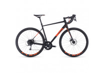 Велосипед CUBE ATTAIN PRO (black'n'orange) 2020