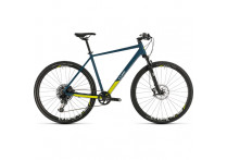 Велосипед CUBE CROSS SL (blue'n'lime) 2020