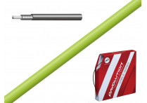 Alhonga тормоза 5мм со смазкой, 30м, в коробке. Цвет: NEON YELLOW