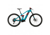 Велосипед CUBE STEREO HYBRID 140 HPC RACE 625 29 (petrol'n'red) 2020
