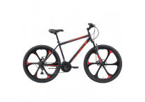 Велосипед Black One Onix 26 D FW серый/черный/красный 2020-2021 39611 (20')(HD00000410)