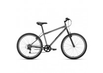Велосипед 26' Altair MTB HT 26 1.0 7 ск Темно-серый/Черный 20-21 г