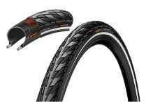 Continental CONTACT, 20 x 1.40, 37-406, чёр./чёр. С светоотражающей полосой Continental CONTACT, 20 x 1.40, 37-406, чёр./чёр. С светоотражающей полосой