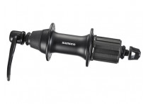 Shimano втулка задняя fh-rm70 acera, 32н, 8/9 скоростей, с эксцентриком, 135х146х166мм, чёрная