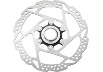 Тормозной диск Shimano RT54, 160мм, C.Lock, внешн. Шлицы стоп. кольца только для пласт колод