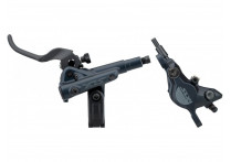 Тормоз диск. Shimano SLX, M7100, j-kit, BL(лев)/BR(пер), без адапт., полимерные. кол., 1000мм
