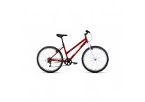Велосипед 26' Altair MTB HT 26 Low 6 ск Красный/Белый 20-21 г 39043 17' RBKT1M166008