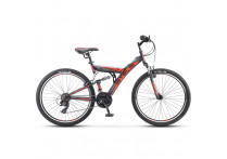 Велосипед Stels Focus 26' V 18 sp V030 Оранжевый/Черный (LU086305)