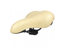 Седло вело KS-9046 MTB 250*200mm,комфорт,эластомер,380гр,кремовое