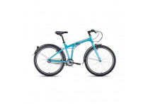 Велосипед 26' Forward Tracer 26 3.0 AL 20-21 г 39279 18' Бирюзовый/Белый/1BKW1C463003