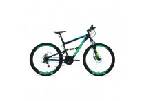 Велосипед 27,5' Forward Raptor 27,5 2.0 disc Черный/Бирюзовый 20-21 г 40665 16' RBKW1F17E009