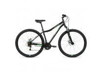 Велосипед 29' Altair MTB HT 29 2.0 disc 21 ск Черный/Ярко-зеленый 20-21 г 39037 17'/RBKT1MN9Q002