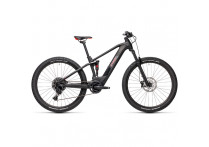 Велосипед CUBE STEREO HYBRID 120 PRO 500 29 (black'n'red) 2021