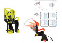 BELLELLI Сидение заднее Tiger Relax B-Fix, Hi-Viz BELLELLI Сидение заднее Tiger Relax B-Fix, Hi-Viz