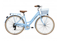 Adriatica City Retro Lady, голубой, 6 скоростей, размер рамы: 450мм (18)