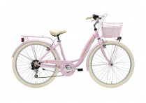 Велосипед Adriatica PANDA 26 Lady, рама сталь, 6 ск., матов.роз.