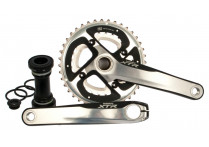 Система Shimano XTR Race FC-M985, длина 172.5 мм, звезды 40/28, интегрированный вал, с кареткой 68/73