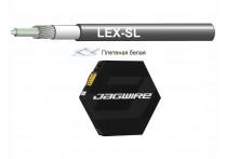 Jagwire троса рубашка 4,5мм lex (со смазкой) 30 м плетёная белая