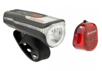 Комплект освещения SIGMA SPORT AURA 80 USB / NUGGET II с кабелем USB Комплект освещения SIGMA SPORT AURA 80 USB / NUGGET II с кабелем USB