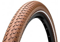 Покрышка Continental Ride Cruiser 26 x 2,2 (55-559) коричневая с светоотражающей полосой Покрышка Continental Ride Cruiser 26 x 2,2 (55-559) коричневая с светоотражающей полосой