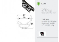 Alexrims sx44, 29
