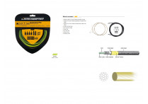 Комплект JAGWIRE Mountain Pro Brake Kit, салатовый