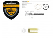 Комплект JAGWIRE Pro Shift Kit, белый