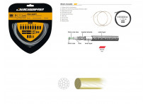 Комплект JAGWIRE Pro Shift Kit, красный